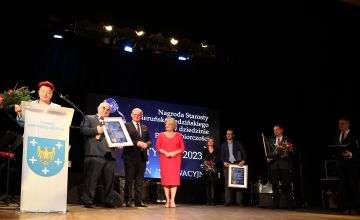 Uroczystość wręczenia Nagród Starosty Biruńsko-Lędzińskiego w dziedzinie przedsiębiorczości