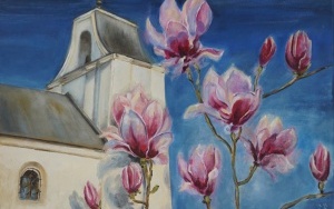 Kapliczka w magnoliach, Iwona Simka-Surma